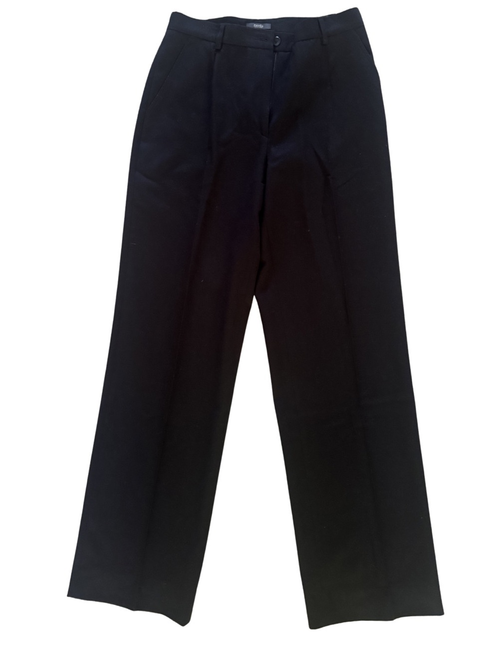 Zanella Black Wide-Leg Trousers